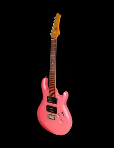Aslin Dane - Kahn Jr shorter scale length Pearl Pink