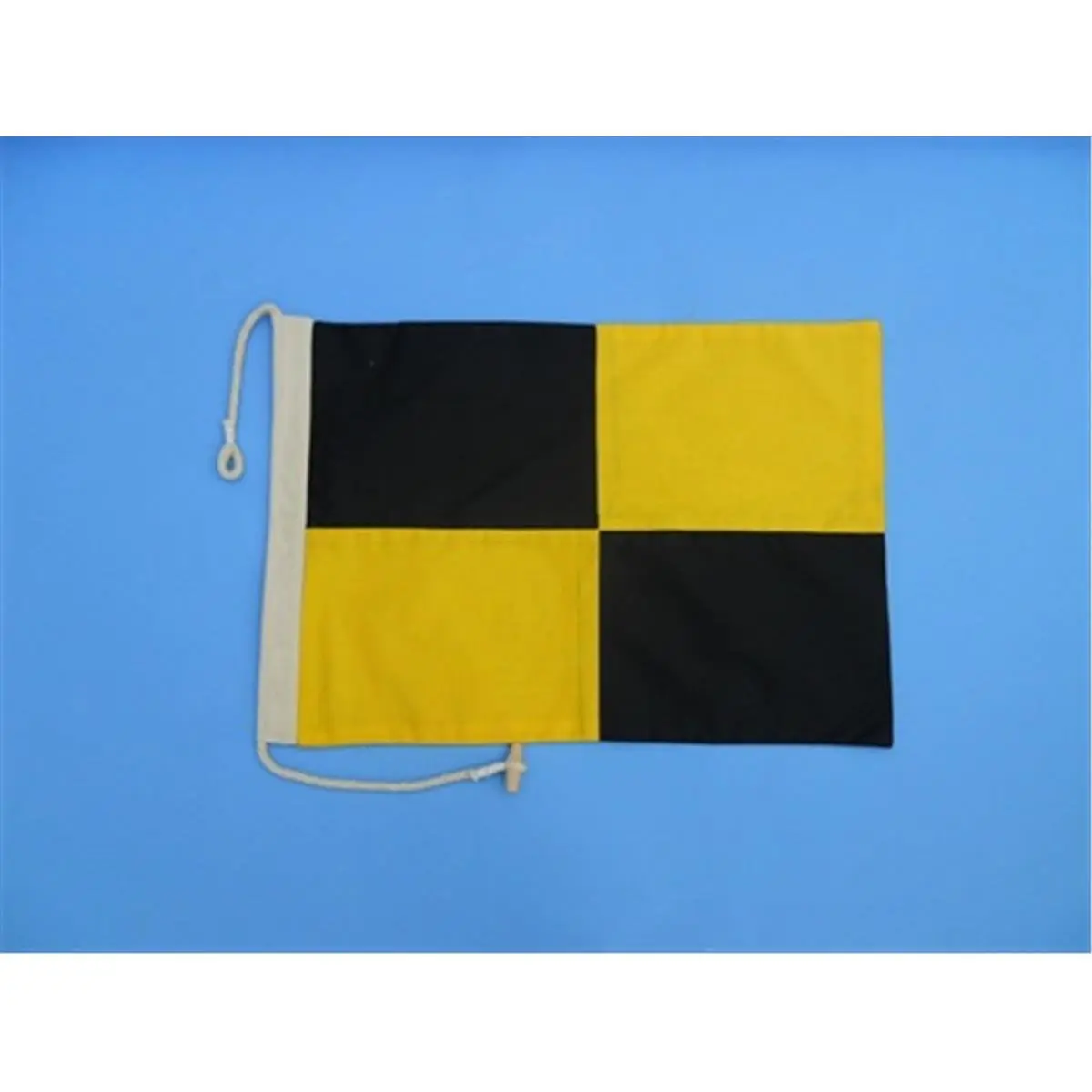 Handcrafted Model Ships Nautical-Flag-L Letter L Cloth Nautical Alphabet Flag - 20 in. Decorative Accent