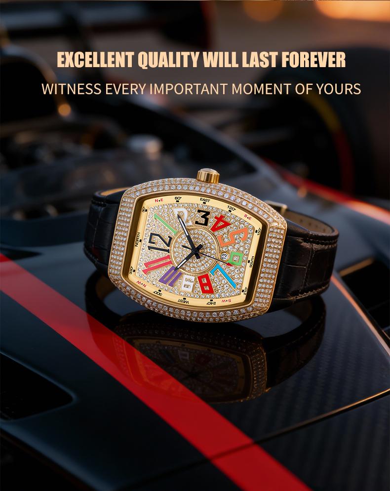 Men's Luxury Rhinestone Embellished Watch Included Fashion Timeless ClassicWatch Flash Sale -Fashionable it is elegant, durable, and the perfect choice foreveryday wear. with Gift Box Men's Luxury Rhinestone Embellished Watch Included Fashion Timeless ClassicWatch Flash Sale -Fashionable it is elegant, durable, and the perfect choice foreveryday wear. with Gift Box