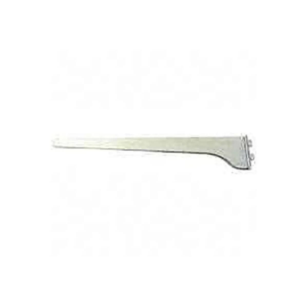 212 MAIN Knape & Vogt Mfg 180 ANO 8 Single Slot Adjustable Steel Wall-Mount Shelf Bracket, 8 in. Anochrome, Shelves