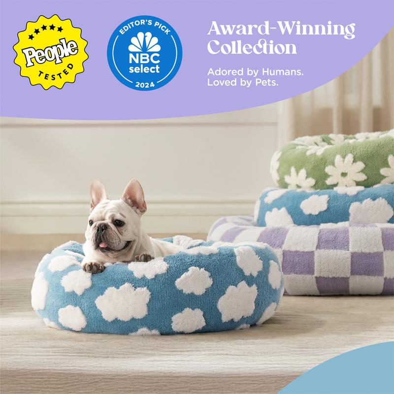 Lesure Warm Donut Bed - Cozy Fluffy Calming Bed for Small/Medium/Large Dogs & Cats, TikTokShopBlackFriday Choice, Soft Plush Round Pet Bed for Winter Comfort, Washable, Anti-Slip Bottom, Camas para Perros, Pet Supplies Bedding Lesure Warm Donut Bed - Cozy Fluffy Calming Bed for Small/Medium/Large Dogs & Cats, TikTokShopBlackFriday Choice, Soft Plush Round Pet Bed for Winter Comfort, Washable, Anti-Slip Bottom, Camas para Perros, Pet Supplies Bedding