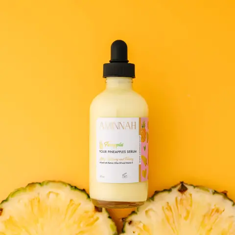 Fineapples Boob Serum - Pineapple Extract Anti Aging Beauty Serum Formula, Enhancing Skin Tightener for Repair, Firming, Deep Hydration (Single Item)