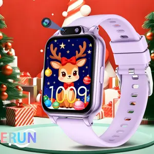 Children Smart Watch with Flashlight, Music Playback, Message Notifications, Sedentary Reminder, Custom Wallpaper, Unisex, Ideal Gift, Electronic Watch
