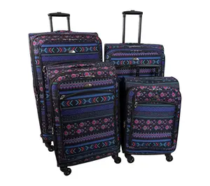 American Flyer Navajo 4-Piece Luggage Set