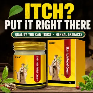 Herbal Anti-Itch Cream — Specifically targets skin itching and eczema; reduces redness, soothes irritation, and has antibacterial properties.
