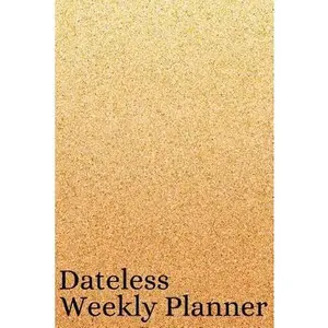 USED-Dateless Weekly Planner: Minimalist organizer to keep track of your schedule - Wood Vol. 4 by Planners, Stylish Af