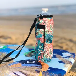16oz Water Bottle Handler W/ Carrying Strap