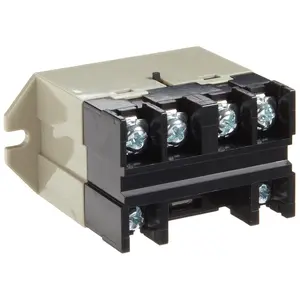 G7L-2A-BUBJ-CB AC24 General Purpose Relay With Test Button, Class B Insulation, Screw Terminal, Upper Bracket Mounting, Double Pole Single Throw Normally Open Contacts, 71 mA Rated Load Current, 24 VAC Rated Load Voltage