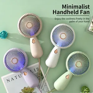 Portable Handheld Turbo Fan, 5 Gear Wind Hand Fan, Handheld Fan, Portable Mini Hand Fans, USB Rechargeable Turbo Fan, Rechargeable Pocket Fan,  Fan for Outdoor & Indoor, Multifunctional Cooling Fan