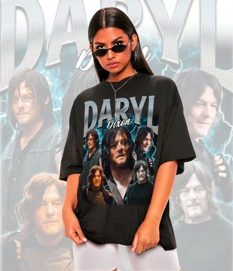 Retro Daryl Dixon Shirt -Daryl Dixon Sweatshirt,Daryl Dixon Tshirt,Daryl Dixon T-shirt,Norman Reedus Shirt,Norman Reedus Shirt,Rick Grimes