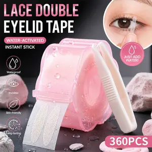 Rhinestone Eye Patch, Invisible Natural Look, Water-Activated Adhesive, Unisex Design, Ideal for Swollen Eyes, Beauty Essential