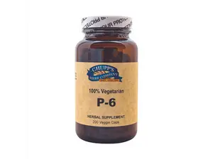 Chupp's P-6 Pregnancy Herbal Supplement 100% Vegetarian Organic Ingredients for Last 6 Weeks of Pregnancy 200 Veggie Caps