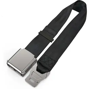 2 in 1 Airplane Seat Belt Extender - Adjustable Length, Fits All Airlines Including Southwest Airlines' 737-800/737MAX8