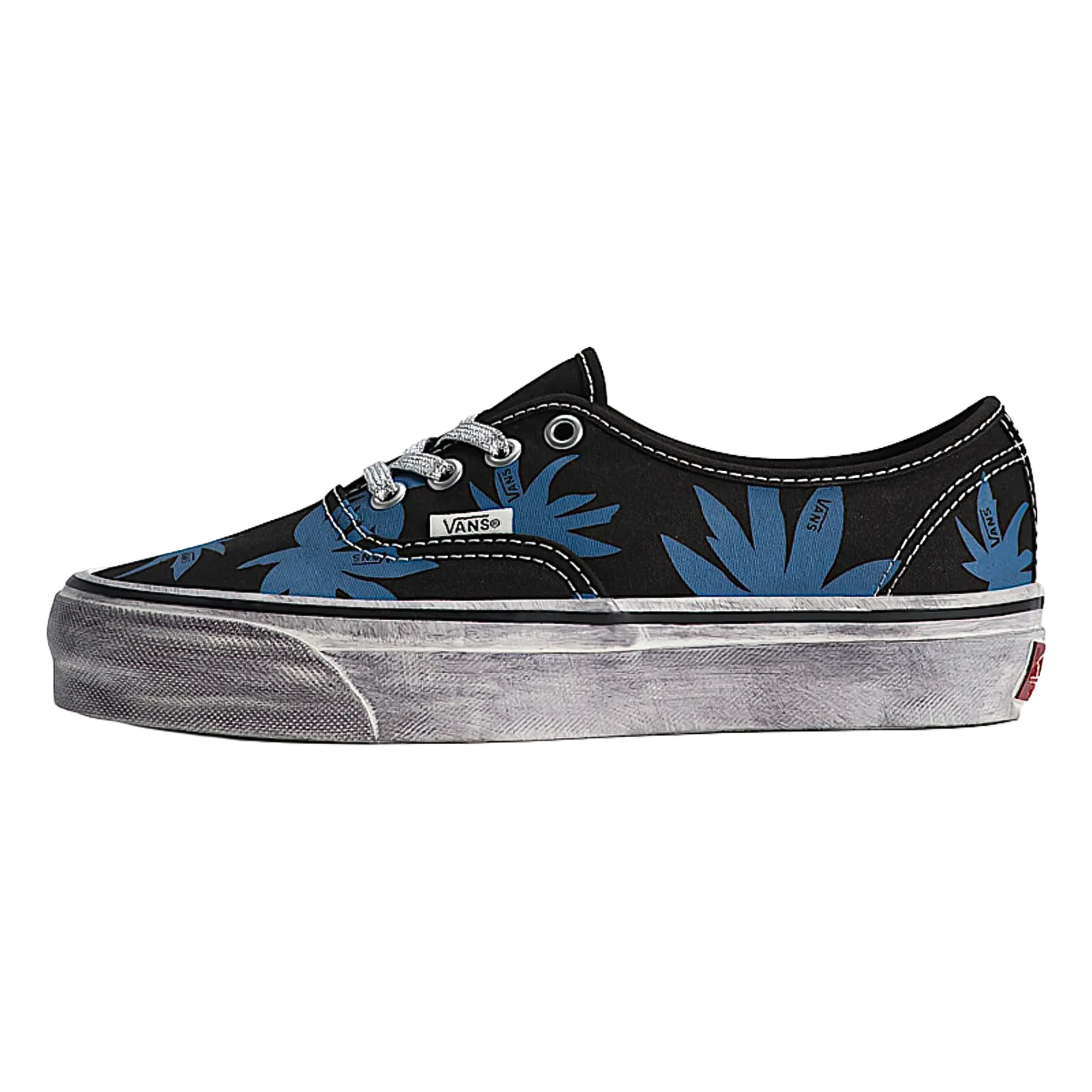 Premium Authentic "Archive Palms Black Blue" VN000DB8CJI