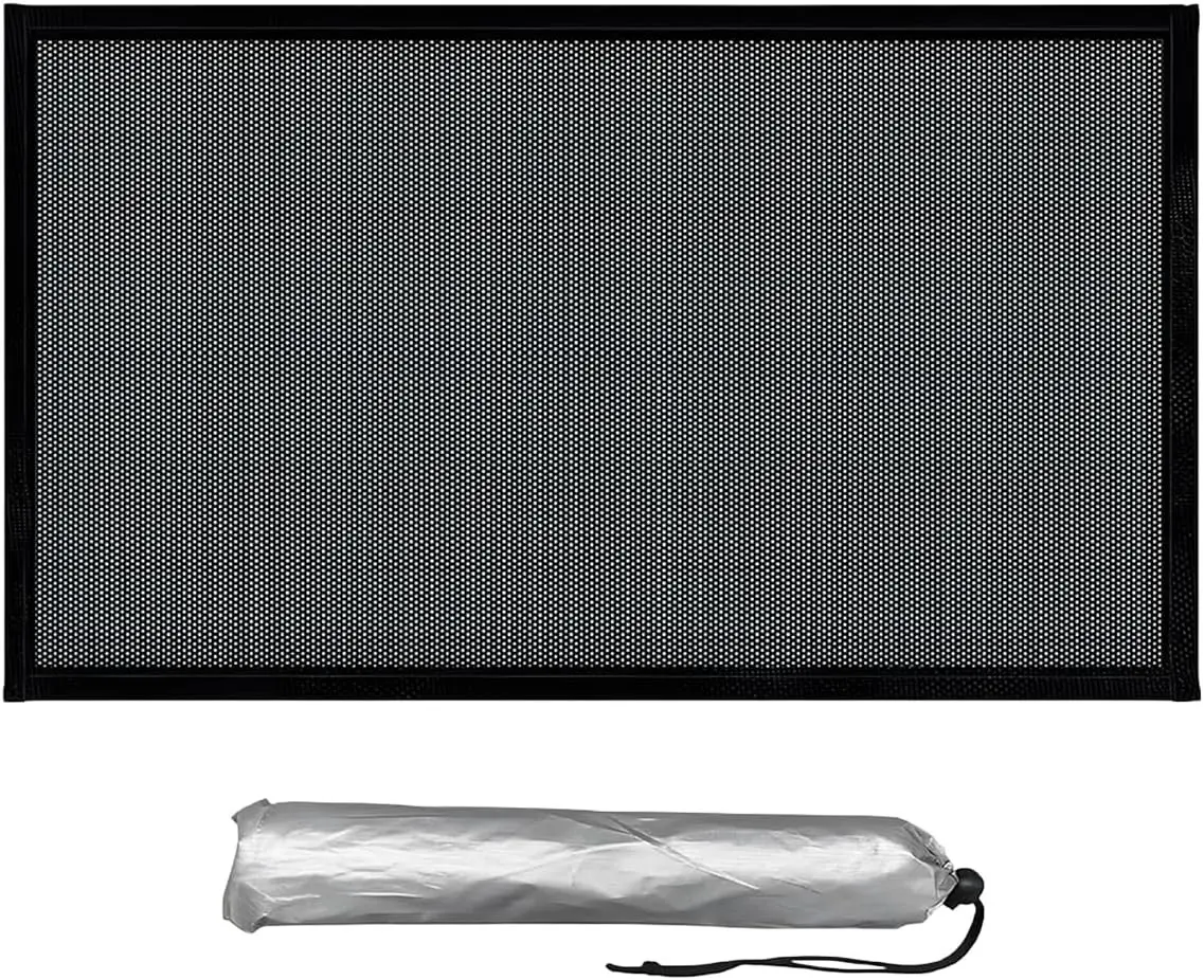 Magnetic Car Sunroof Sun Shade Breathable Mesh (39.6 × 26.77 in) | UV Protection Auto Moonroof Screen Cover, Universal Quick Install Vehicle Window Mesh Bug Net Accessory for Camping, Parking