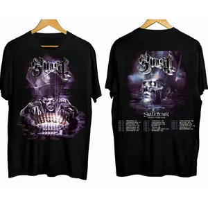 Ghost Skeletour World Tour 2026 Shirt, Ghost Band Merch T-ST-Shirt shirt Tees, Back to School Casual Streetwear, Made in USA, Unisex Black Fan ShirtMenswear,Sweatshirt Gift for Birthday Holiday Classic Breathable Stylish