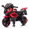 6V Kids Electric Ride On Motorcycle, Battery Powered Toddler Toy Bike with Treaded Anti-Slip Tires, Functional Headlight, Horn, Music Playback and Auxiliary Training Wheels, Stable Riding Design, Ideal Gift for Boys and Girls Aged 2-4