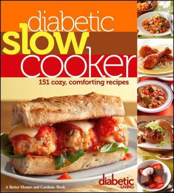 USED Book - Diabetic Living Diabetic Slow Cooker: 151 Cozy, Comforting Recipes by Diabetic Living Editors (Paperback) - english