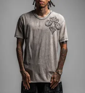 Affliction Men's Reversible T-shirt Residual