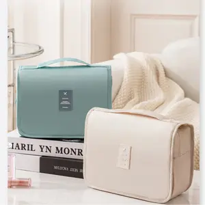 Hanging Toiletry Bag for Women, Travel Size Toiletries bags with Hook, Travel Makeup Bag for Cosmetic Storage Organizer