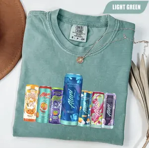 Comfort Colors Alani Energy Drink TShirt, Running On Energy Drinks and A Prayer Shirt, Alani Shirt, Energy Drink Tee, Caffeine Lover Tee, Full Colors