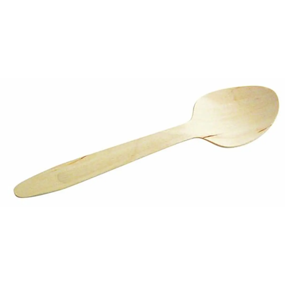 212 MAIN Disposable Wooden Spoons (6.22 in, Part 210CVB3, Pack of 2000) - Camp Kitchen Biodegradable Cutlery Utensils, Camping Essential, Eco-Friendly, Entertaining, 2000 Pcs, Natural Wood, Compostable, Tableware, Campfire / Bbq Party