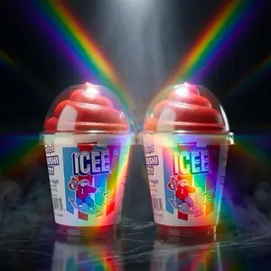 ICEE Scented Squishy Cup 2-Pack - Red - Fidget Toy Gift Set