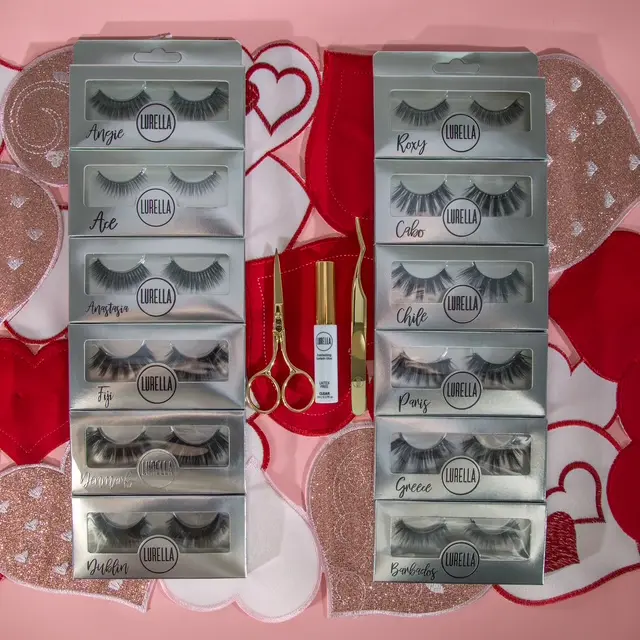 Flirty & Bold  Lash Bundle with Glue & Tools