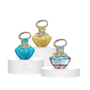 Zakat Parfums | Blue Shell + Blush + Sahar Elixr | Women's Fragrance | 100 ML | Eau De Parfum | Blackcurrant - Lychee & Mandarin