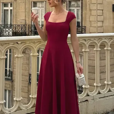 Mid Length Dresses for Graduation - TikTok Shop