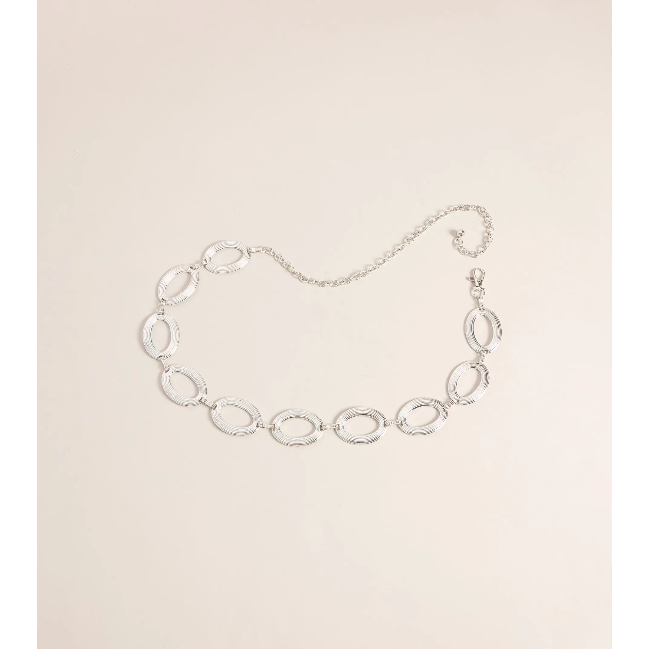 Styling Obsession Oval Chain-Link Belt