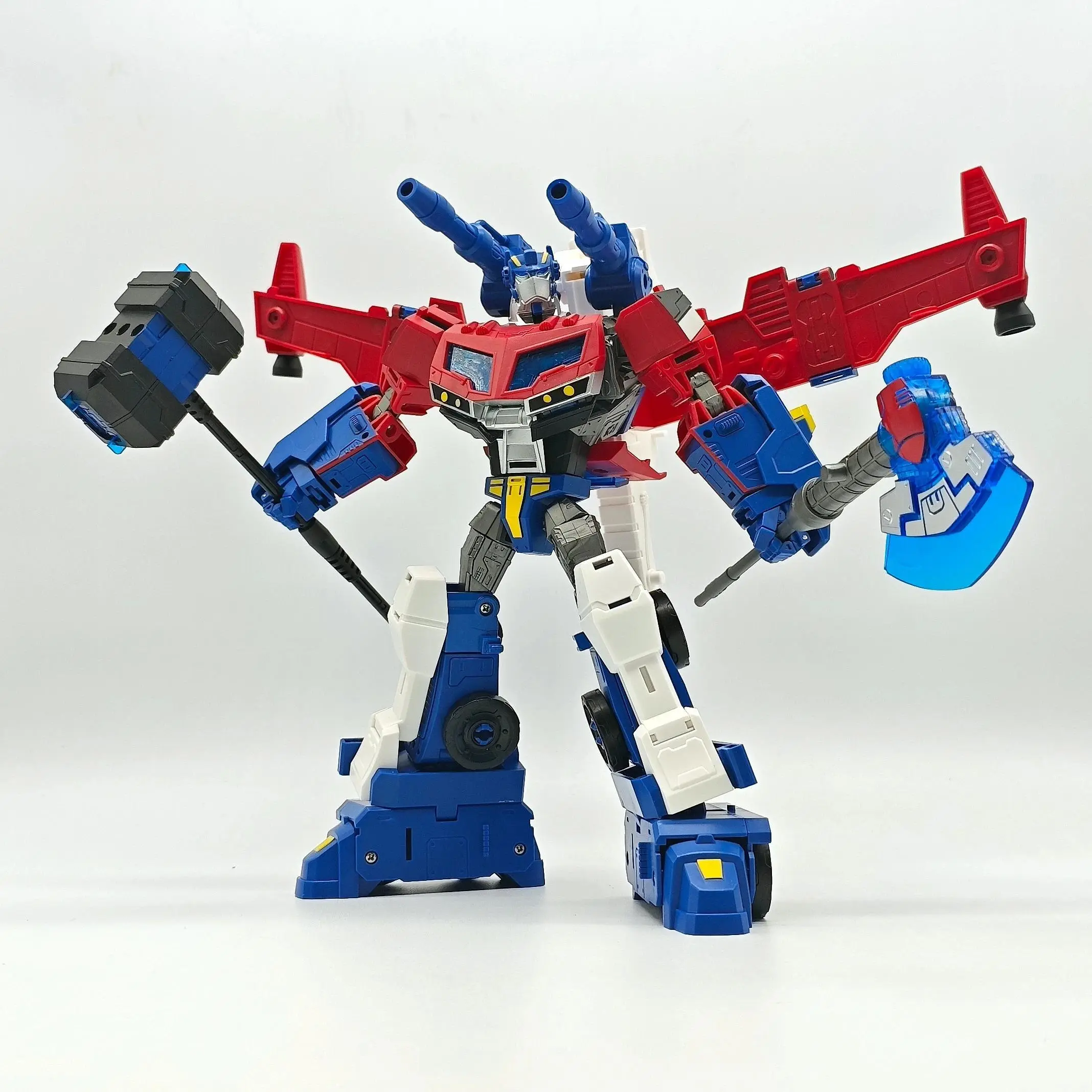 BAIWEI TW1036   TW-1036 Maintenance Project Team Leader Action Figure Deformation Robot Toys