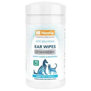Ear Wipes with Salicylic Acid Sweet Pea & Vanilla