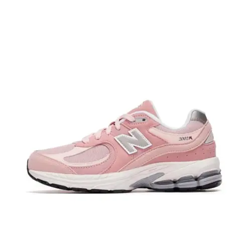 NEW BALANCE Women's 2002R Classic Silhouette Lowtop Casual Sneaker Trainers - Pink Sand Suede & Mesh Fabric Sneakers, ABZORB Cushioning, All-Day Comfort, Athletic Everyday Fashion Walking Footwear
