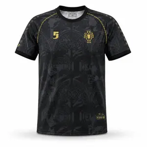 Cristiano Ronaldo #7 Portugal Red Soccer Jersey Men Women Football Shirt National Team Style Breathable Athletic Sportswear Fan Jersey Training Tee Streetwear Outfit Lightweight Quick Dry Gym Shirt Gift Idea