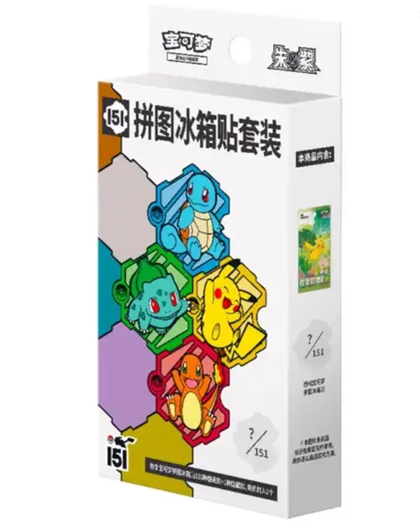 Collect 151 Puzzle Refrigerator Magnet Set (S-Chinese)