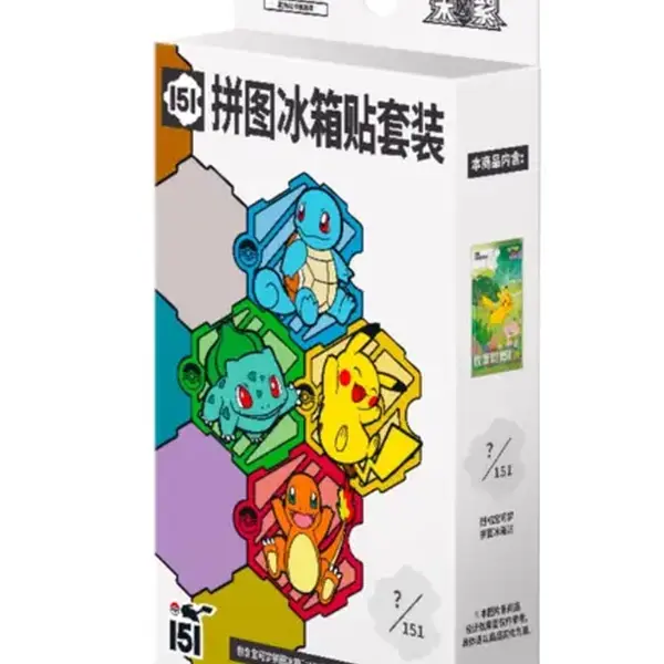 Collect 151 Puzzle Refrigerator Magnet Set (S-Chinese)
