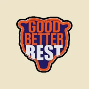 Good Better Best Stickers, CHICAGO Footbal Stickers, Water Bottle Laptop Stickers, Football Fan Gift