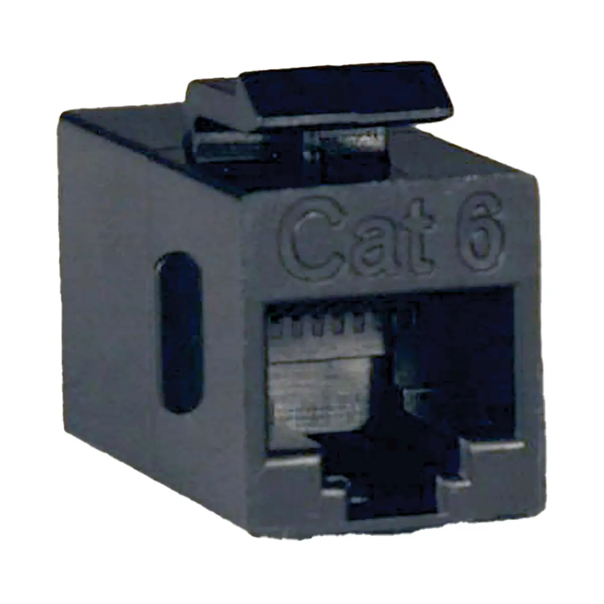 Tripp Lite Cat6 RJ45 Straight Through Modular Inline Coupler, TAA Compliant, Black, Rj45 Type