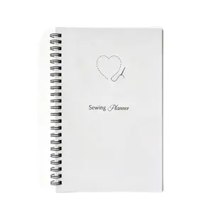 Seamstress Planner Notebook, 30 Pages, Handmade Clothing Progress Management, Fabric Cost Tracking, Size Record Book, Essential Sewing Tool
