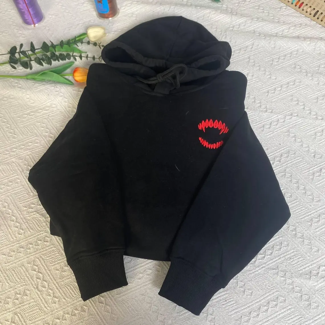 Astarion Approves Embroidered Hoodie - Baldur's Gate BG3 Gamer Gift