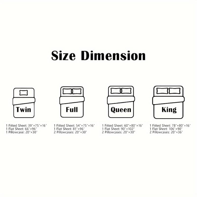 Western Bed Sheets Set,White and Black Cowboy Cow Sheet Set,Cowboy Sheets with Deep Pocket Fitted Sheet,Desert Cactus Luxury Bedding Set