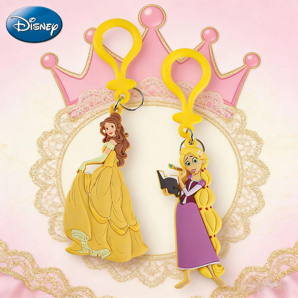 1PC Disney Princess Keychain Officially Licensed Collectible Belle Rapunzel Gorgeous Gown Dress Anime Peripheral Backpack Decoration Car key Pendant Desk Ornament Durable PVC Rubber Gift 1PC Disney Princess Keychain Officially Licensed Collectible Belle Rapunzel Gorgeous Gown Dress Anime Peripheral Backpack Decoration Car key Pendant Desk Ornament Durable PVC Rubber Gift