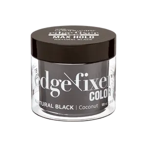 Kiss Colors & Care Edge Fixer Color 100mL - Natural Black