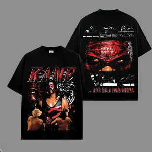 Kane - The Big Red Machine v3 WWE Legend Premium Wrestling T Shirt 100% Cotton T-Shirt The Charismatic Army, Team Xtreme Shirt, WWE Fans Shirt, WWE Event Outfit