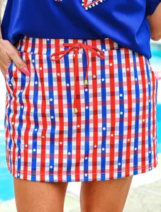 Gingham Glory Skort