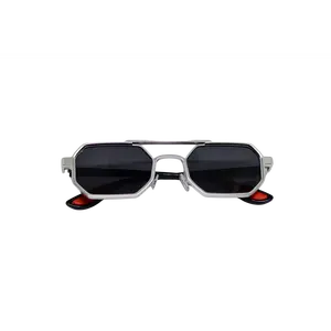WolfScar™ Retro Polygon Frame Glasses – Vintage Small Frame Decorative Eyewear for Men
