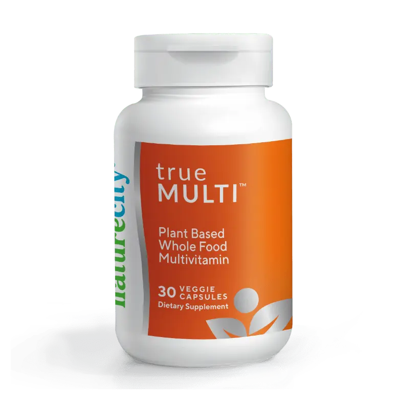 NatureCity TrueMulti Whole Food Multivitamin Supplement - Complete Daily Vitamins and Minerals from Organic Plant Sources - Immune, Energy and Bone Health Support - Non-GMO Veggie Capsules - 90 Count