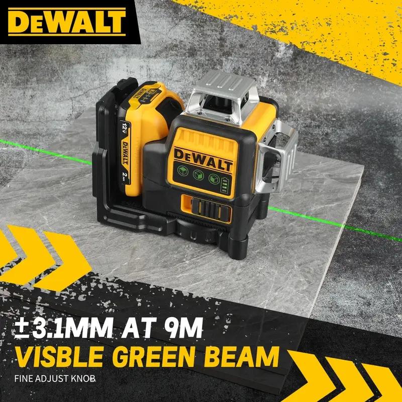 Dewalt NEW DW089LG 12 Lines 3 Sides*360 Degree Vertical 12V Lithium Battery Laser Level Horizontal Green Meter Outdoor Levelingdrill big tool set lawn sweeper impact wrench welder machine