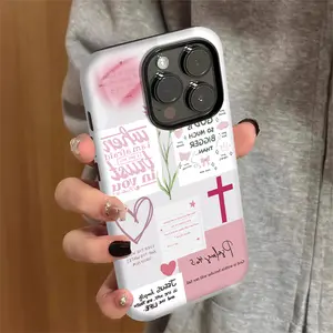 Fashion Pattern Dual Protection Anti Fall TPU Full Coverage Phone Case for iPhone 17 16 15 14 13 12 11 Pro Max Plus Samsung Galaxy S25 S24 S23 S22 S21 Thermal Sublimation Coating All Inclusive Process